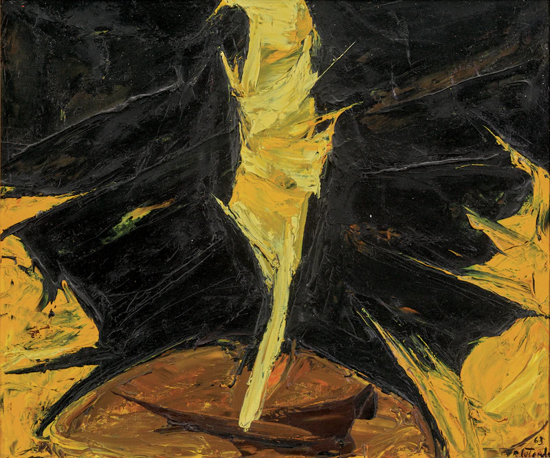 Rita Letendre, Éclatement, 1963, oil on canvas - view 1