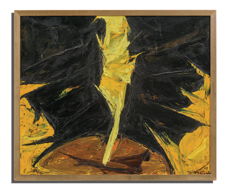 Rita Letendre, Éclatement, 1963, oil on canvas - view 2