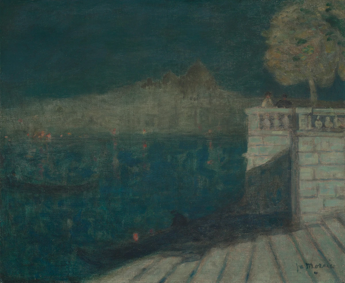 James Wilson Morrice, Venice Night, circa 1906, oil on canvas