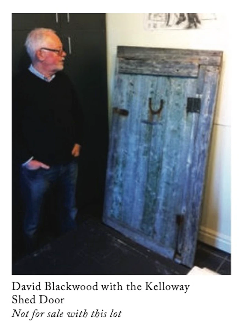 David Lloyd Blackwood, Ephraim Kelloway's Night Door, 1989-1990, oil on canvas - view 5