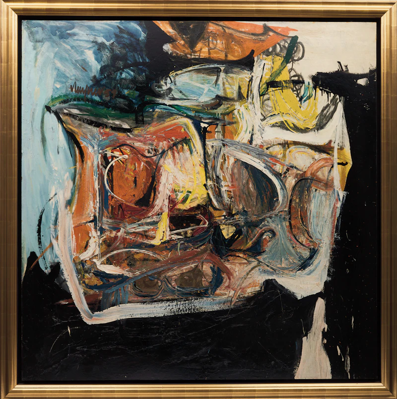 Gordon Rayner, The Knave, 1957, oil on board - view 2