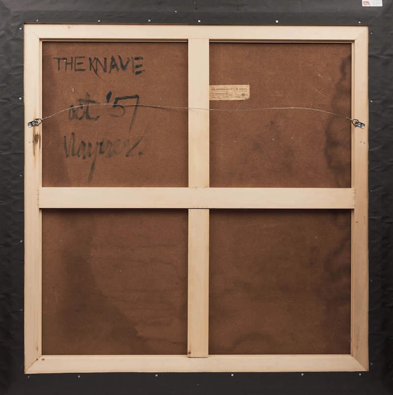Gordon Rayner, The Knave, 1957, oil on board - view 3