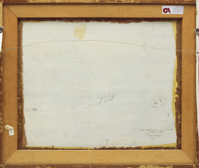 James Williamson Galloway Macdonald, The Butterfly, 1957, oil and lucite on board - view 3