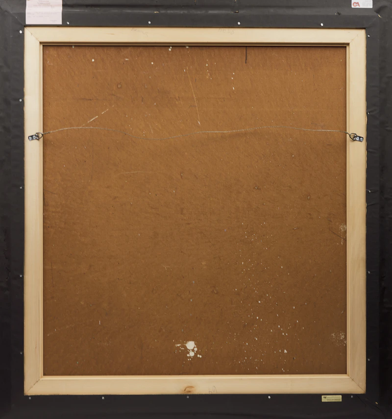 Harold Barling Town, Variation on a Variation, 1957, oil and lucite on board - view 3