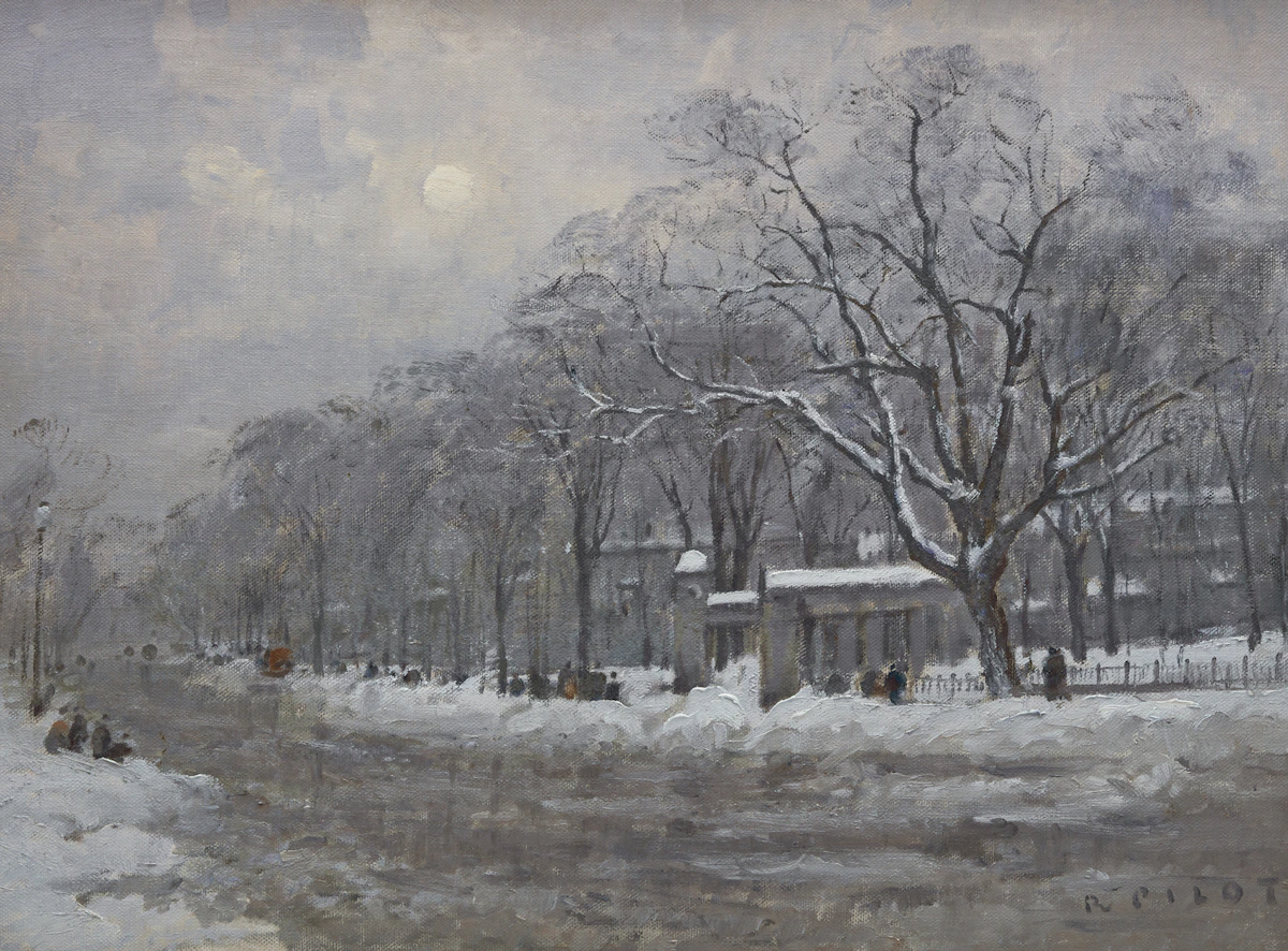 Robert Wakeham Pilot, March Mist, oil on canvas