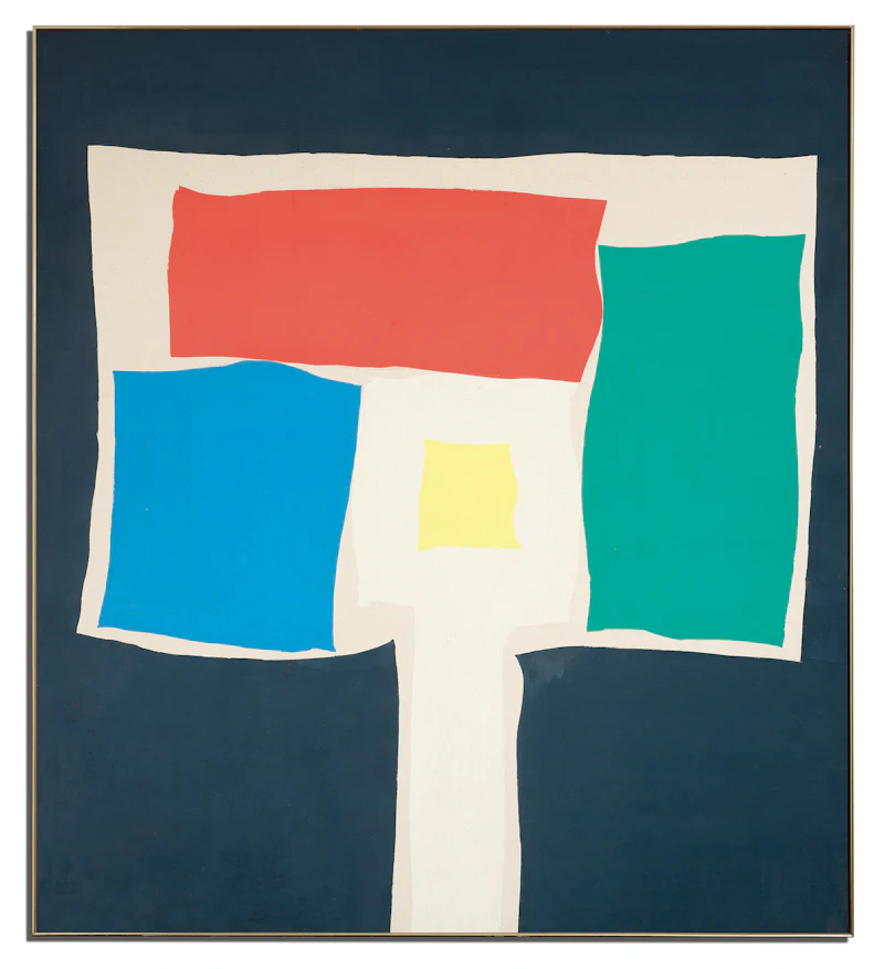 Kenneth Campbell Lochhead, Yellow Centre (AC-33), 1963, acrylic on canvas - view 2