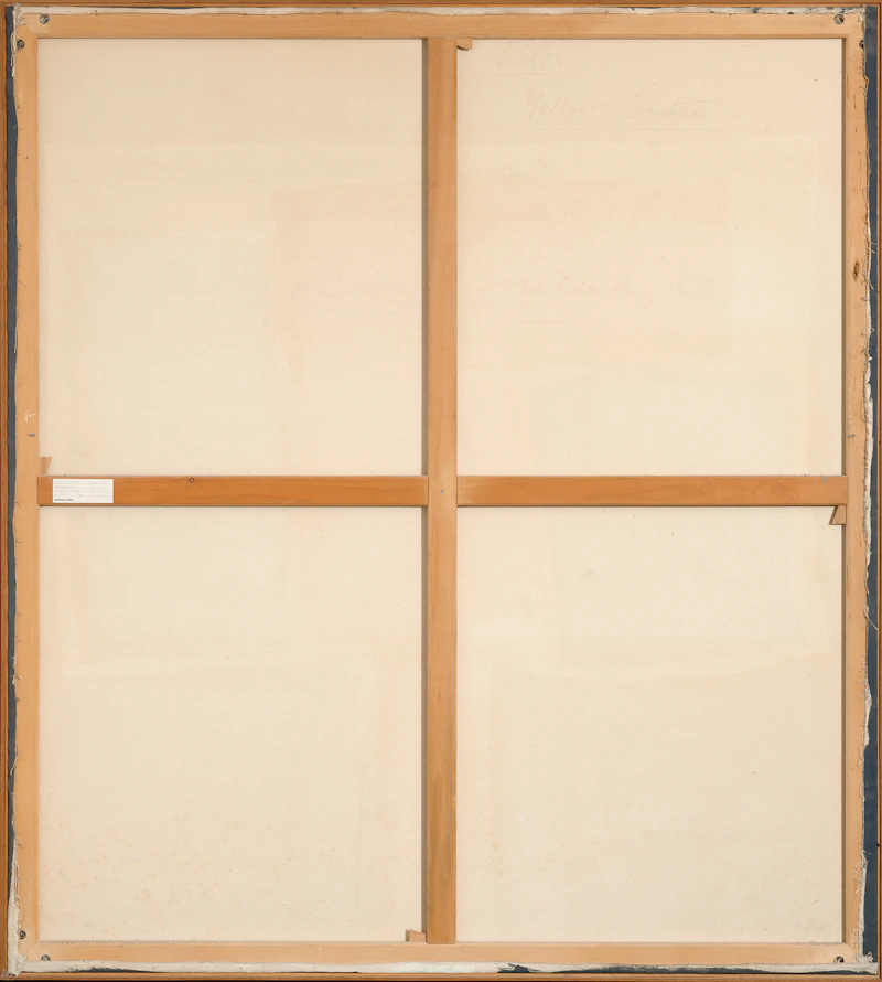 Kenneth Campbell Lochhead, Yellow Centre (AC-33), 1963, acrylic on canvas - view 3