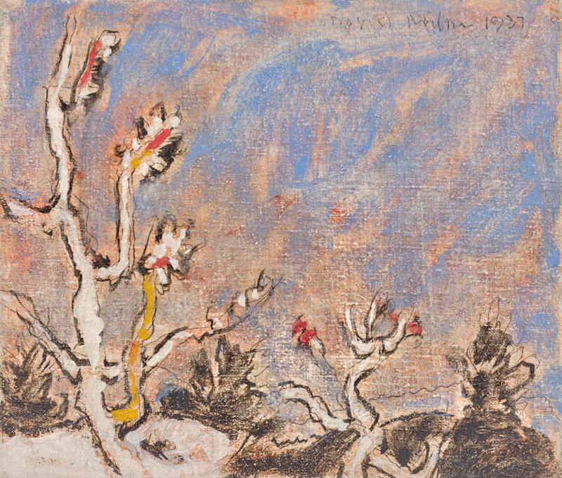 David Brown Milne, Twigs in Winter, 1937, oil on canvas - view 1