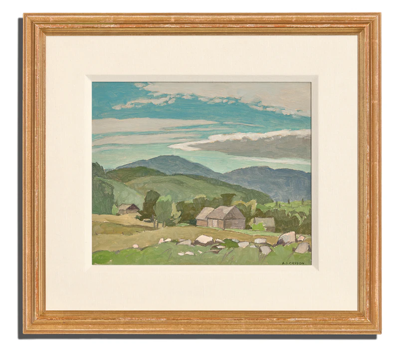 Alfred Joseph Casson, Boulter, Near Combermere, 1968, oil on board - view 2