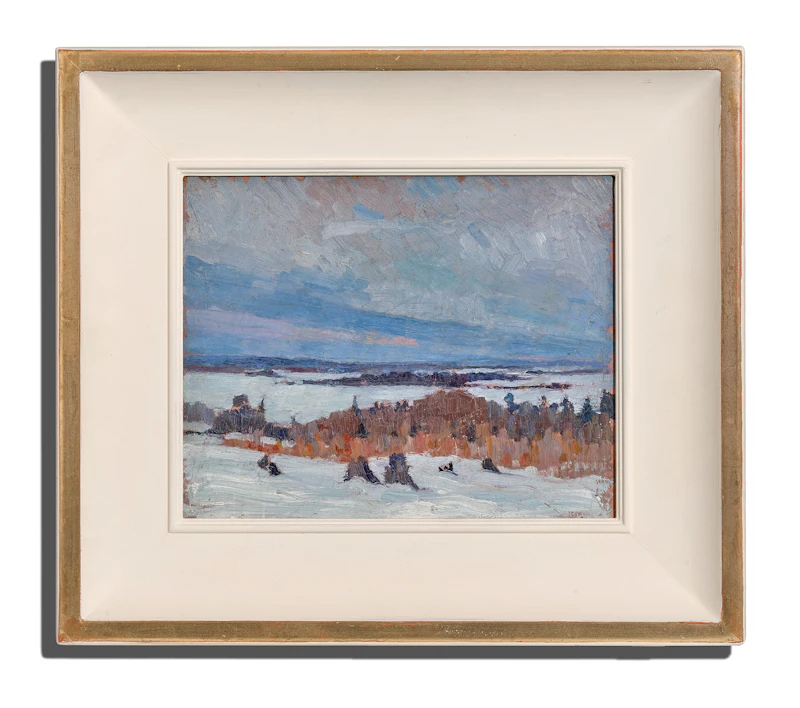 Franklin Carmichael, Winter Landscape, oil on board - view 2