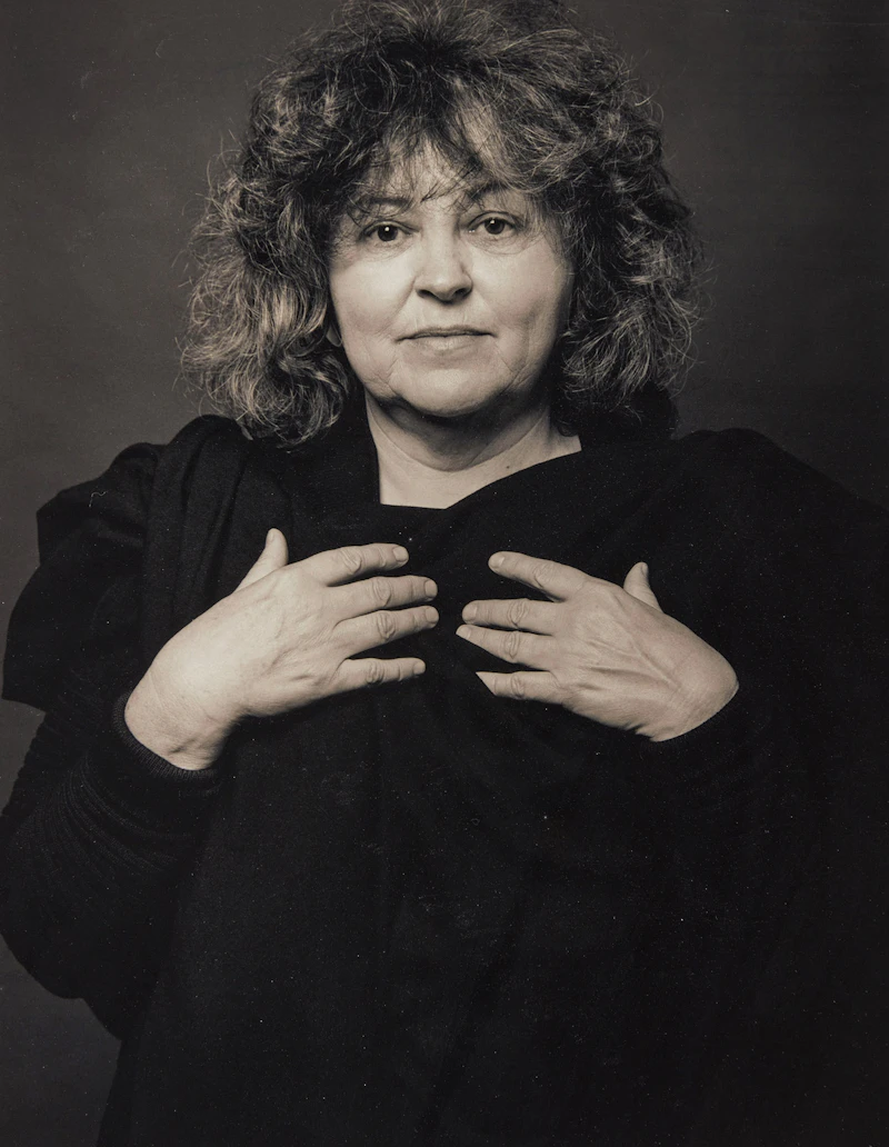 Michael Torosian, Joyce Wieland, gelatin silver print