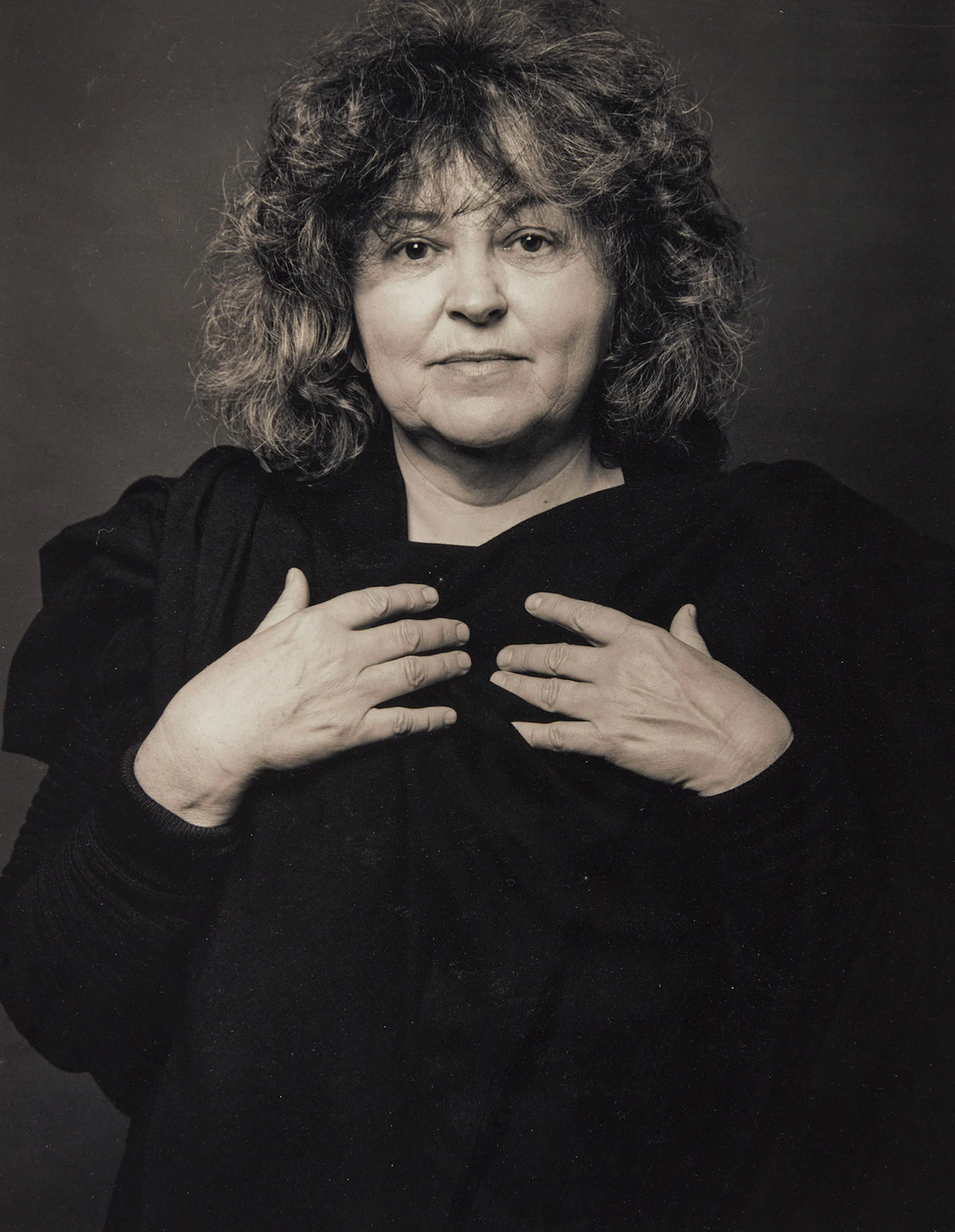 Michael Torosian, Joyce Wieland, gelatin silver print