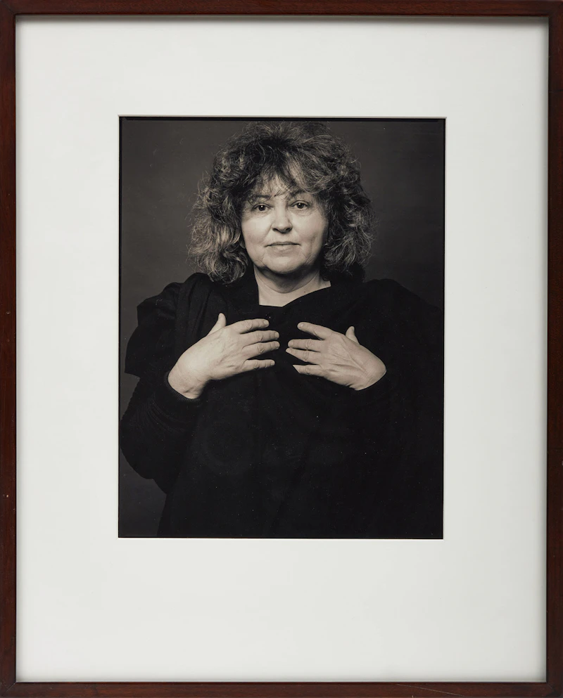 Michael Torosian, Joyce Wieland, gelatin silver print - view 2