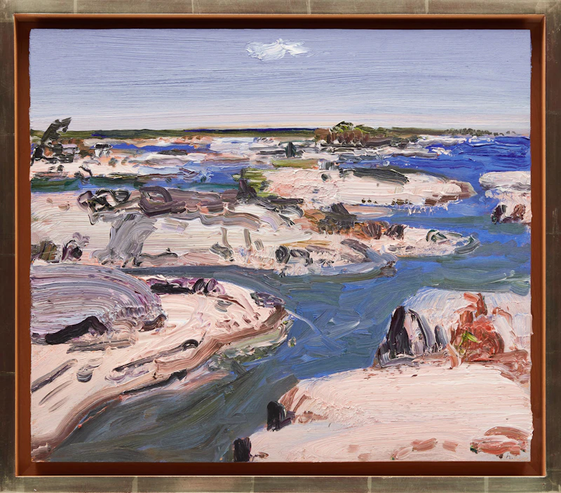 John Hartman, Outer Islands at Key Harbour, oil on board, 2006 - view 2