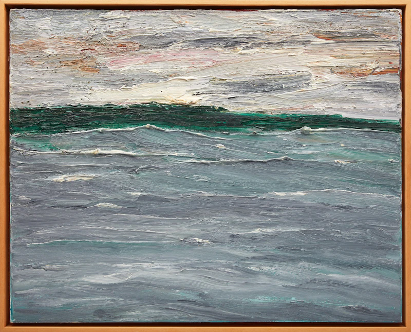 David Bolduc, The Other Shore for Dennis, N.L. (Biscay Bay), oil on canvas, 2003 - view 2