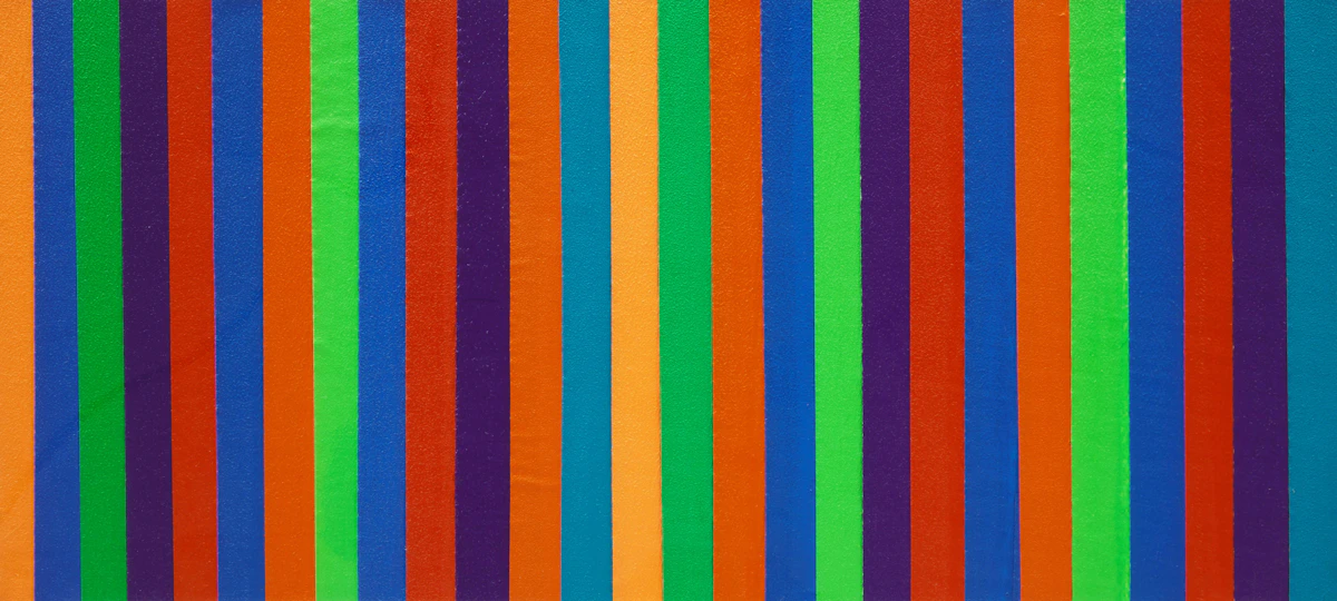 James Lahey, Study for Guido’s Rhombus, acrylic on tape, 2009