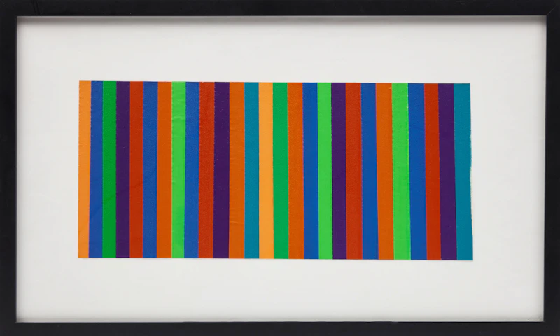James Lahey, Study for Guido’s Rhombus, acrylic on tape, 2009 - view 2