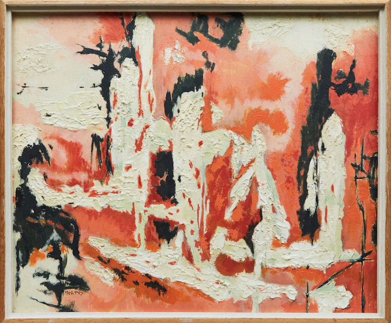 Hermina (Ina) Meares, The Dance of Spirits, oil on canvas board - view 2