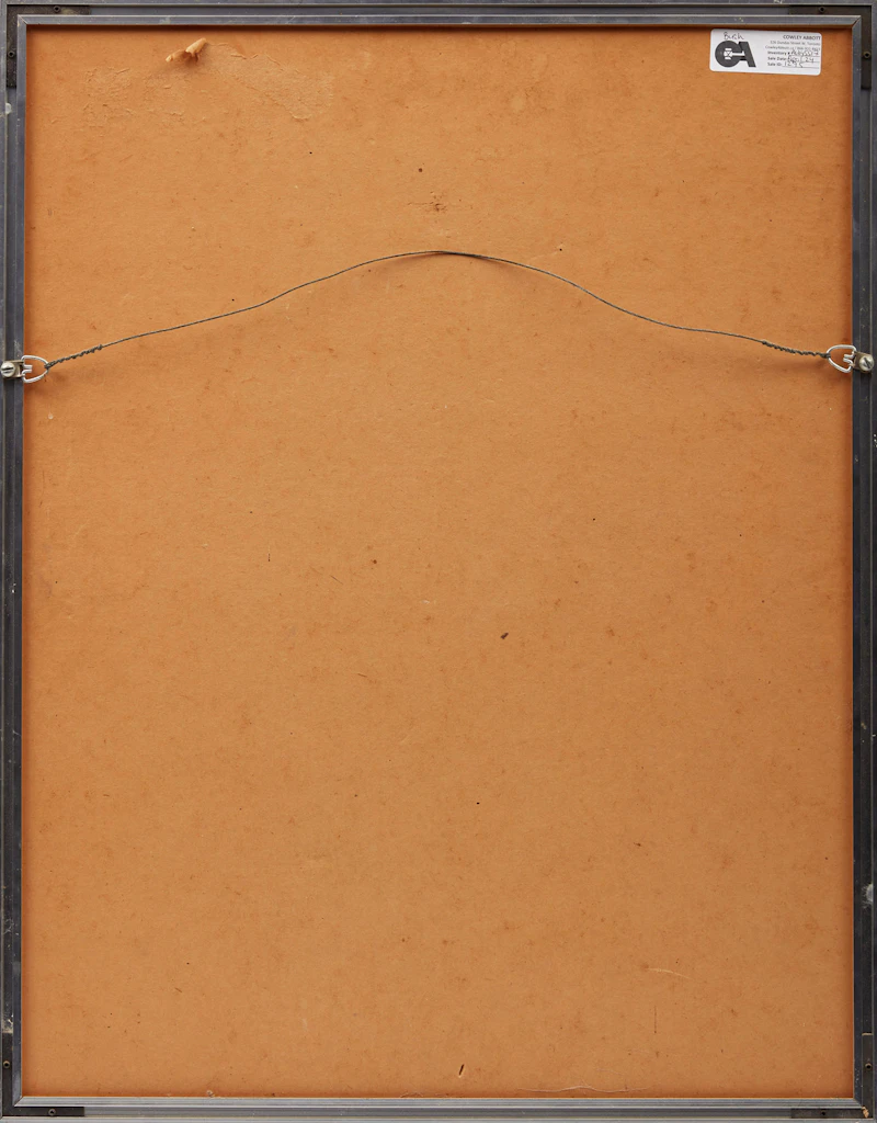 Jack Hamilton Bush, Stripes to the Right, serigraph, 1965 - view 3