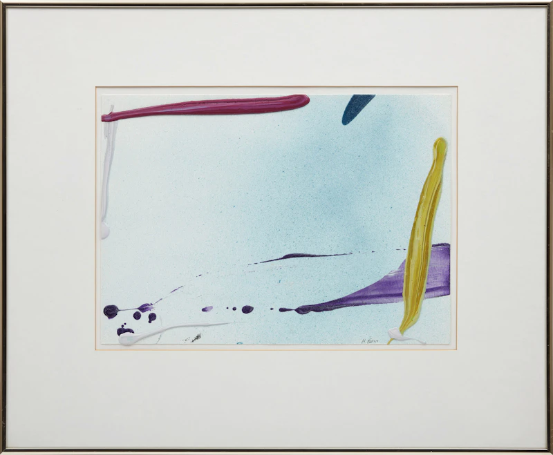 Harold Elmer Feist, Untitled, acrylic on paper - view 2