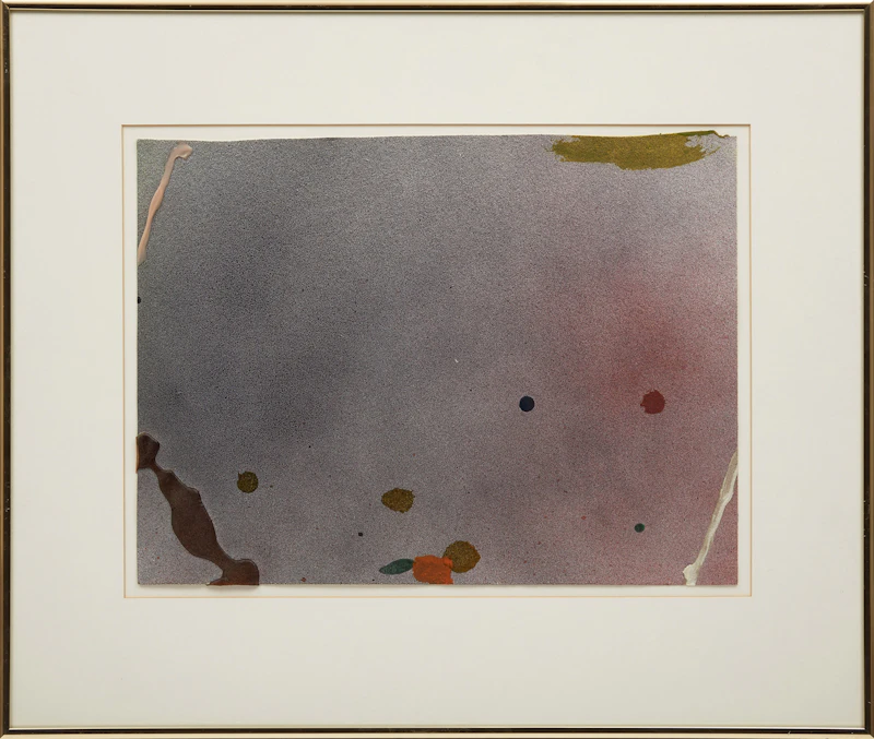 Harold Elmer Feist, Two Untitled Abstractions, two acrylics on paper - view 5