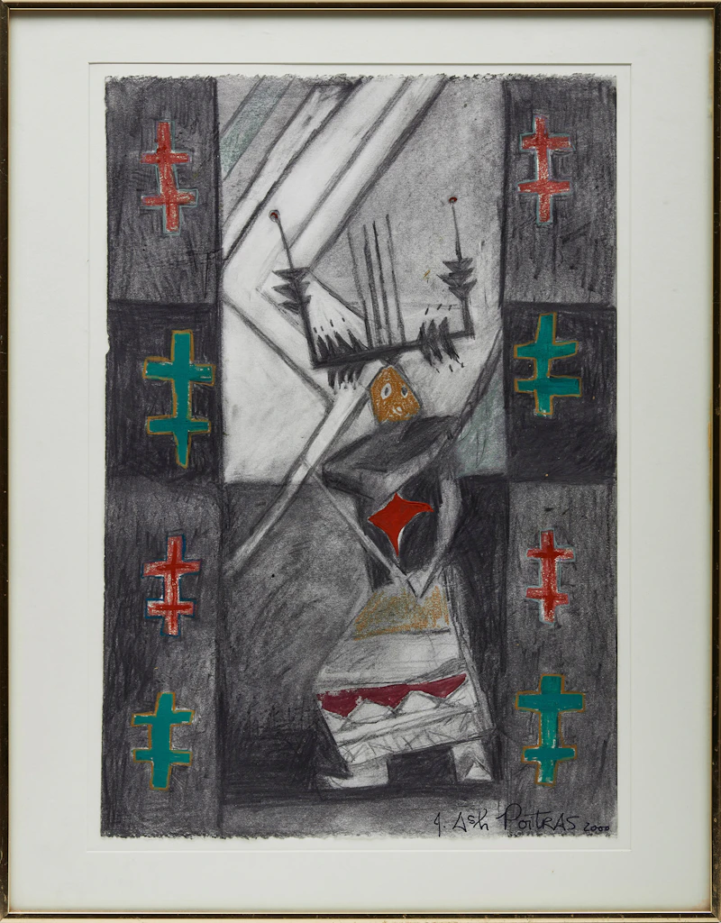 Jane Ash Poitras, Untitled, mixed media, 2000 - view 2