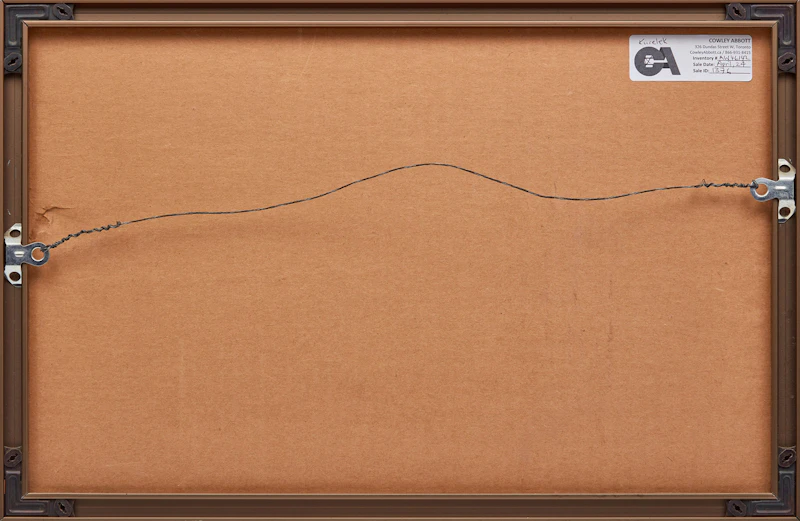 William Kurelek, Untitled, Prairie Landscape, pencil on paper - view 3