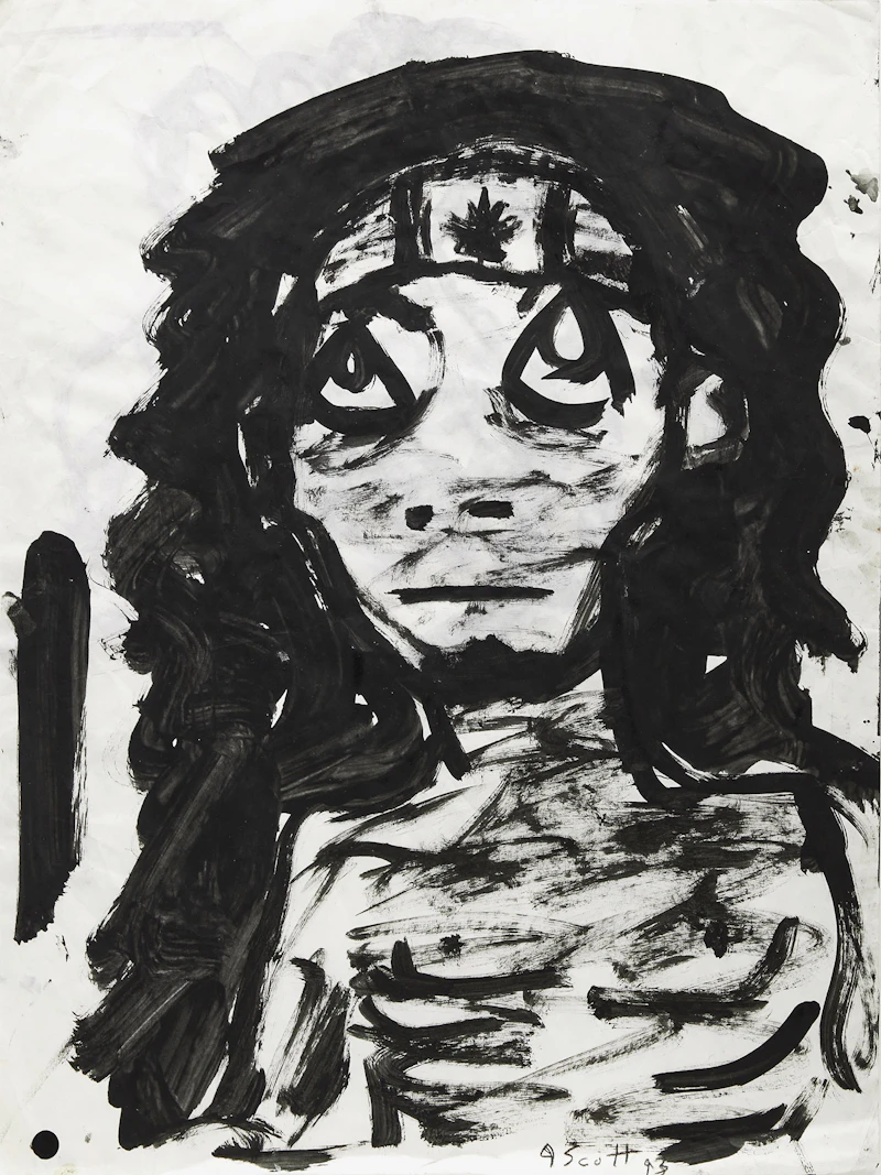 John Scott, Bitter Torso, ink