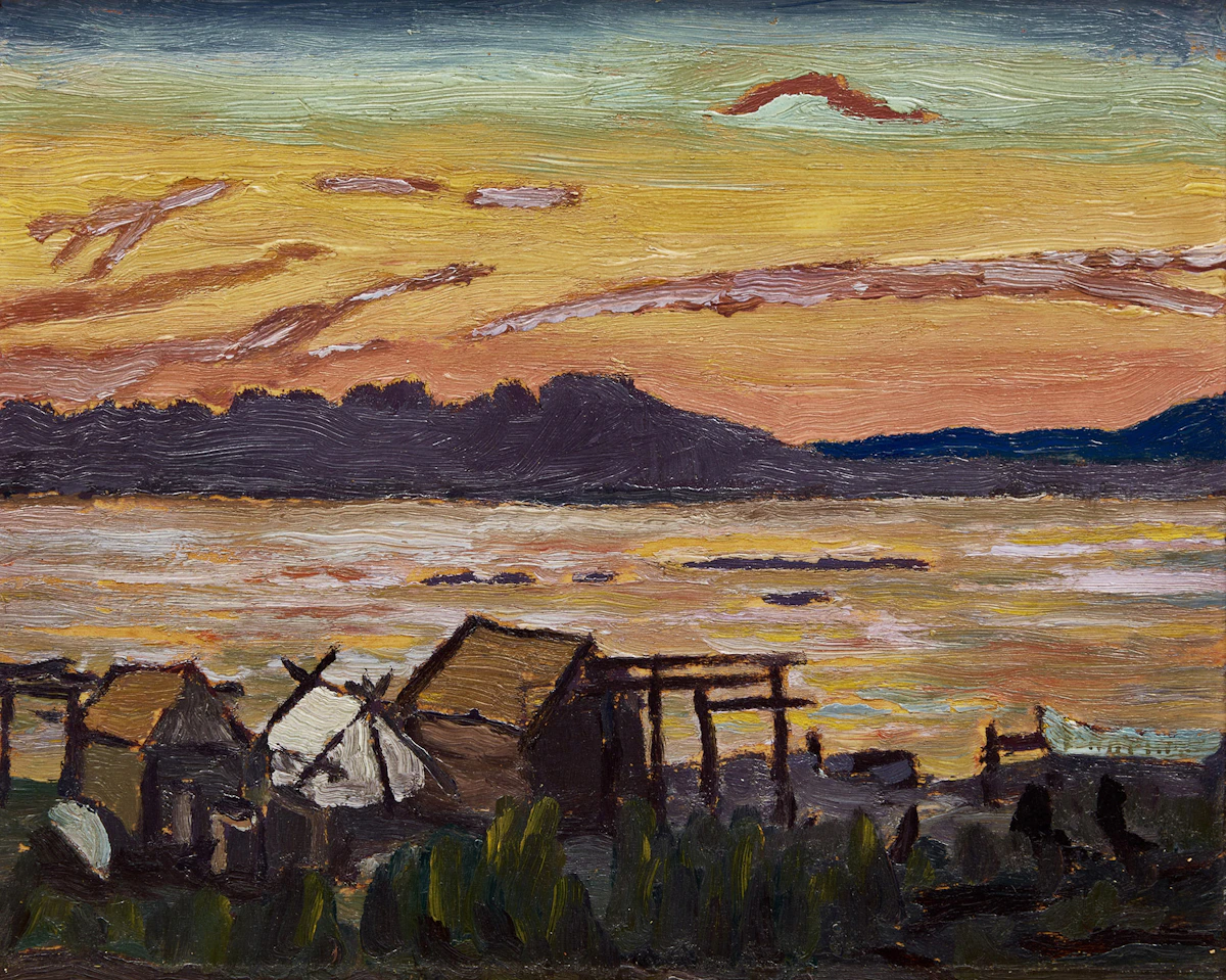 Frederick Grant Banting, Fort Resolution , oil on board