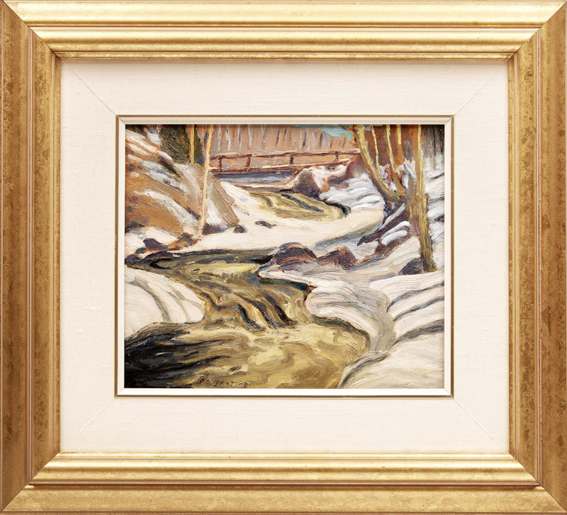 Frederick Grant Banting, Mary Lake, oil on board - view 2