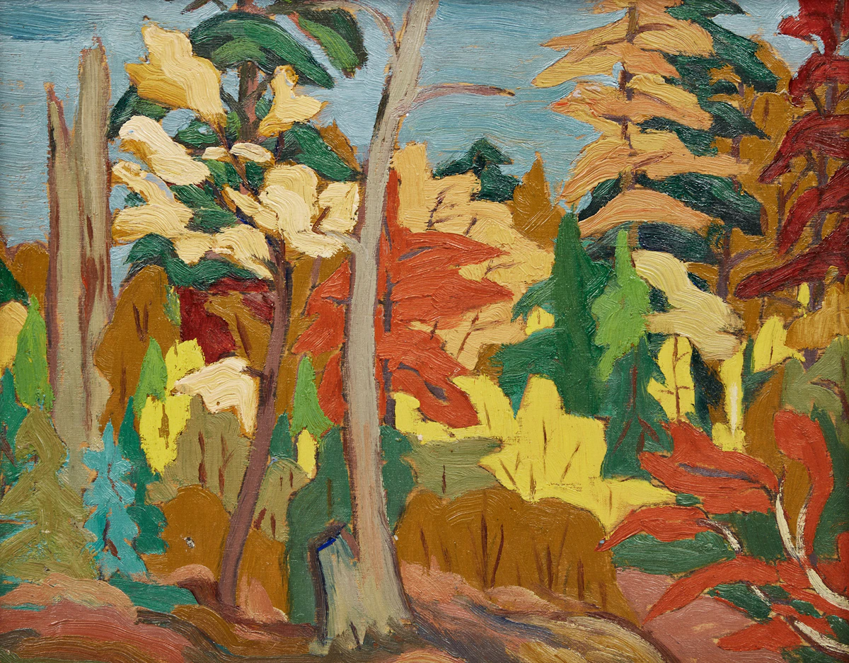 Frederick Grant Banting, Georgian Bay, oil on board