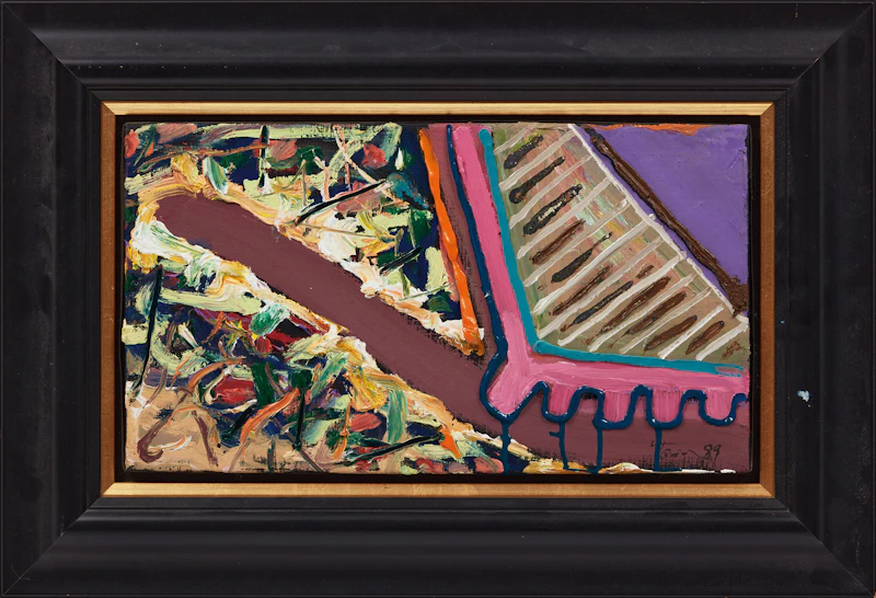 Harold Barling Town, The End, 1989, oil on canvas - view 2