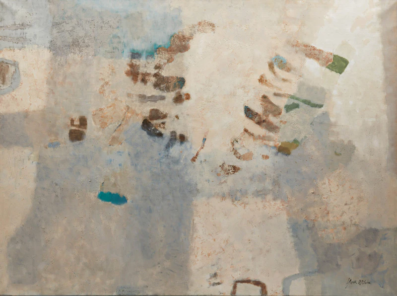 Ronald York Wilson, Le Ciel, oil on canvas