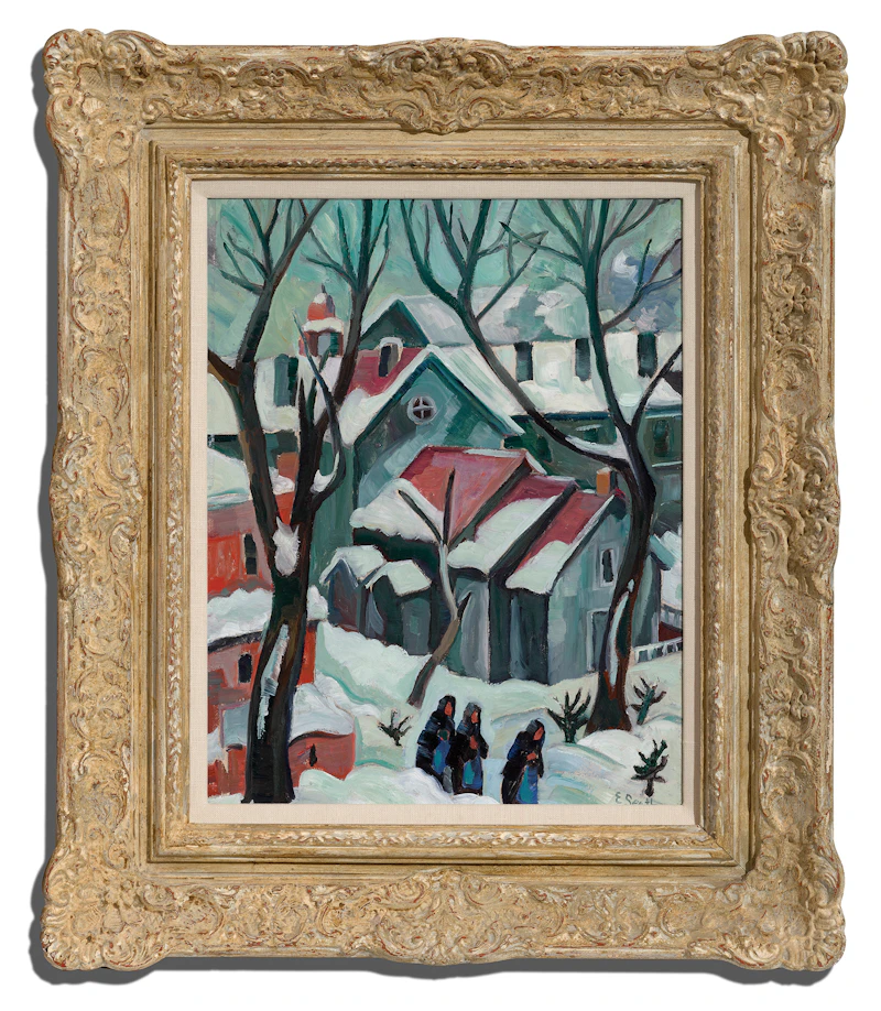 Ethel Seath, St. Sulpice Garden, 1930, oil on board - view 2
