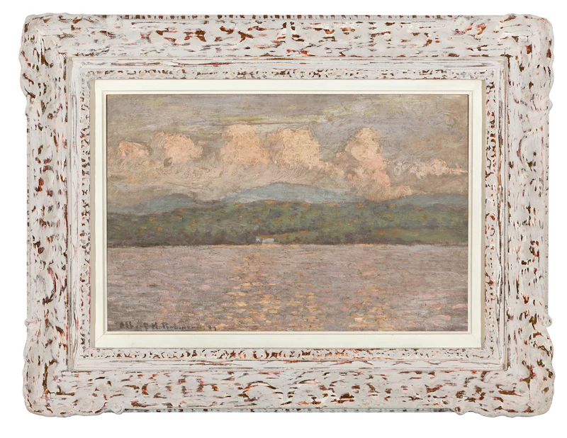 Albert Henry Robinson, Green and Gold, oil on canvas, 1909 - view 2