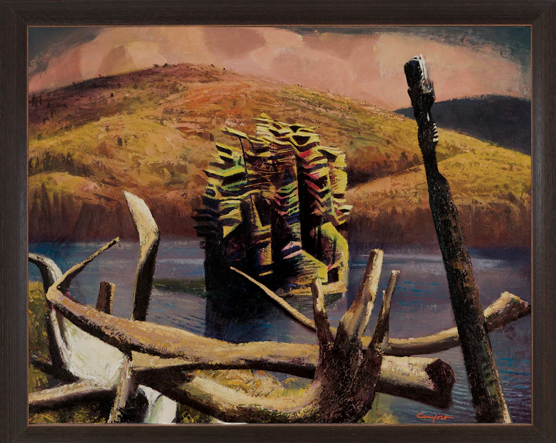 Charles Fraser Comfort, Aura Lee, 1949/1950, oil on canvas - view 2