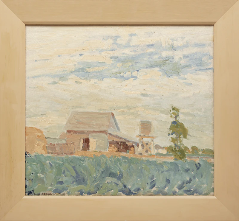 Lionel LeMoine FitzGerald, East Kildonan, oil on canvas, 1920 - view 2