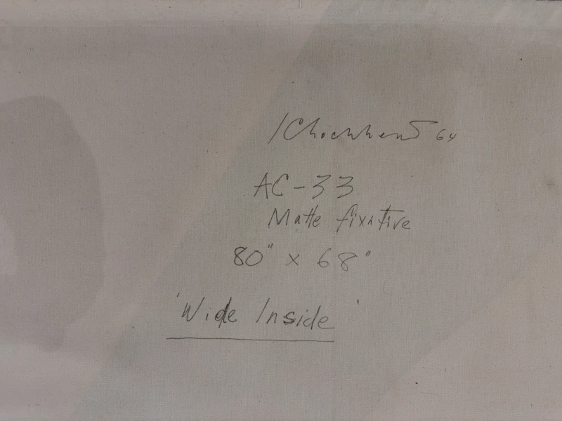 Kenneth Campbell Lochhead, Wide Inside (AC-33), acrylic on canvas, 1964 - view 2
