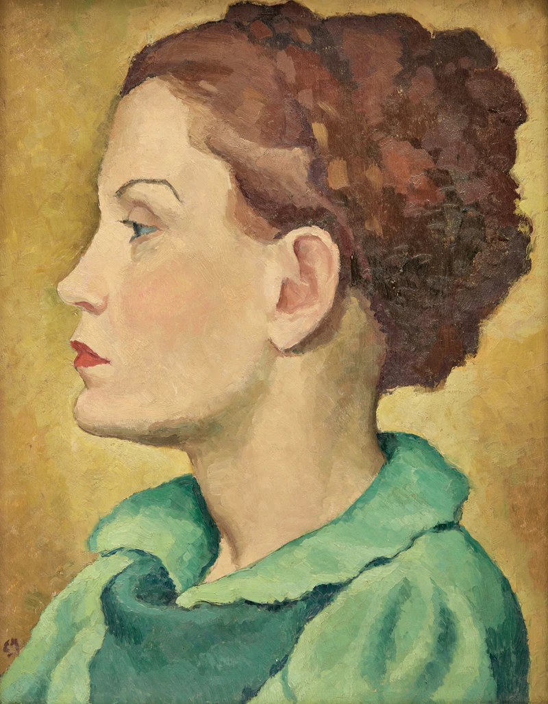 Edwin Headley Holgate, Madeleine, 1937, oil on board - view 1