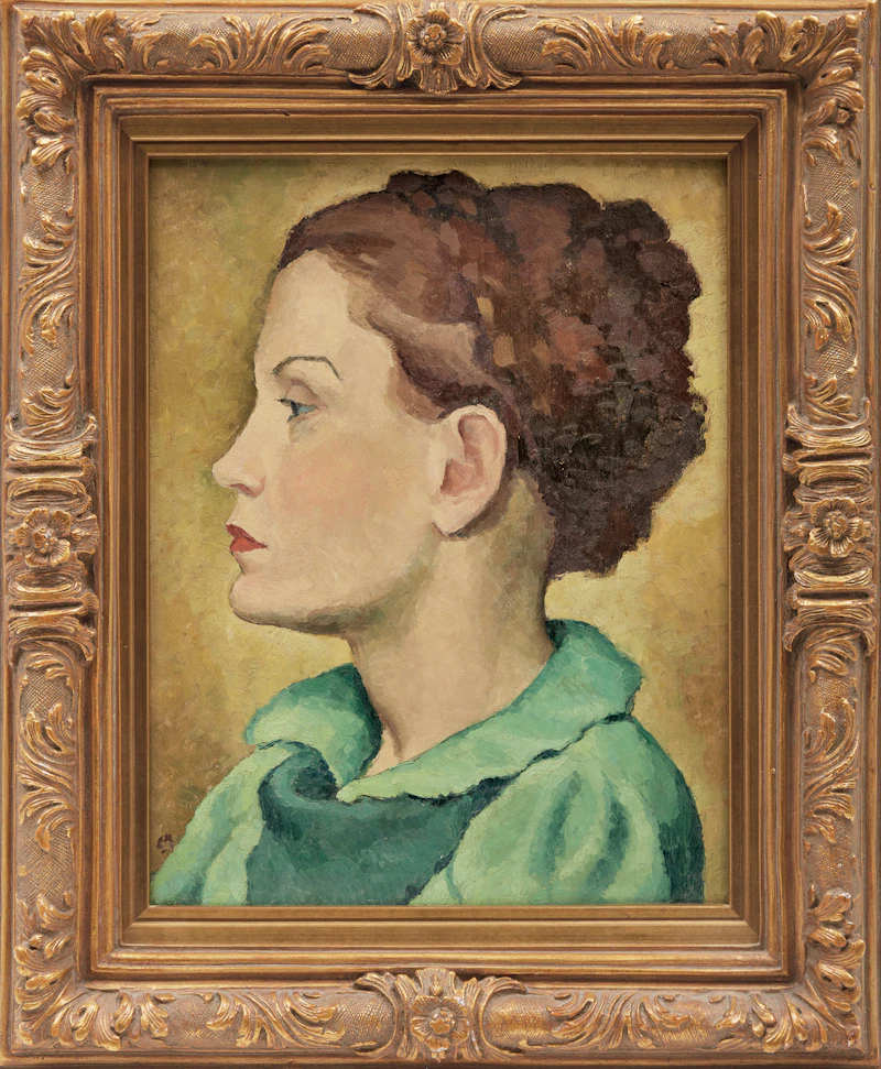 Edwin Headley Holgate, Madeleine, 1937, oil on board - view 2
