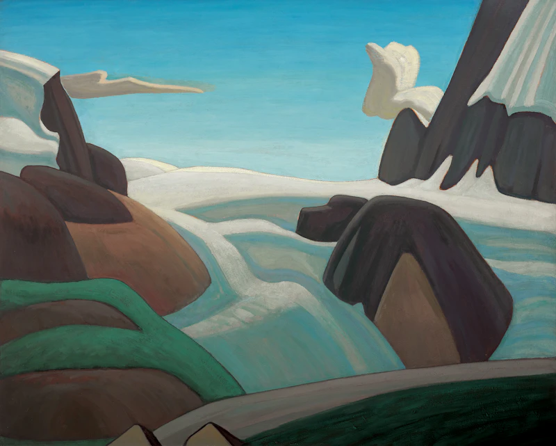 Lawren Stewart Harris, Brazeau Snowfield, Jasper Park. Mountain Painting XII, oil on canvas