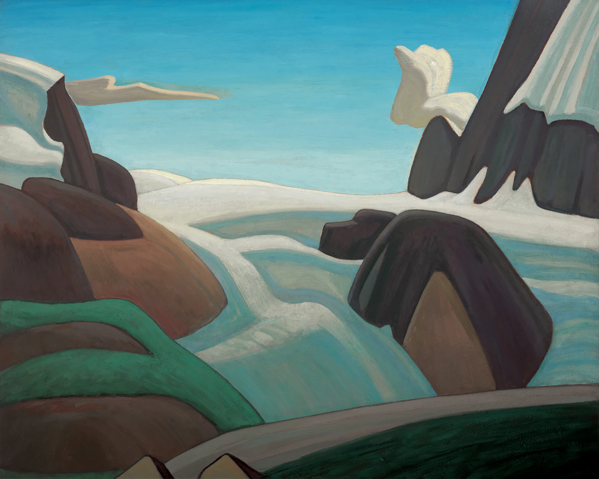 Lawren Stewart Harris, Brazeau Snowfield, Jasper Park. Mountain Painting XII, oil on canvas, 1924