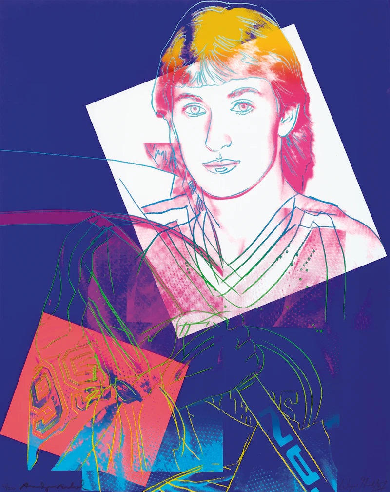 Andy Warhol, Wayne Gretzky #99 (F&S II.306), colour screenprint on Lenox Museum Board