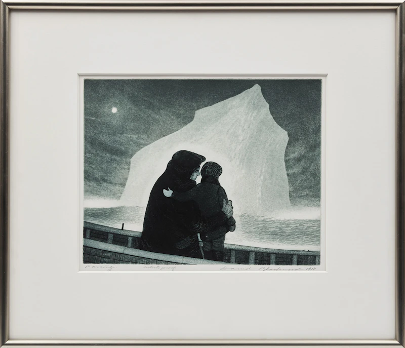 David Lloyd Blackwood, Passing, colour etching and aquatint, 1978 - view 2