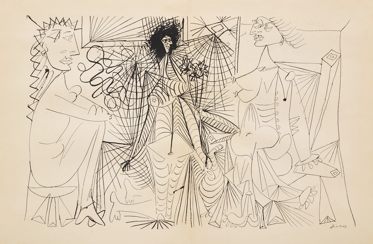 After Pablo Picasso, From Homage, lithograph