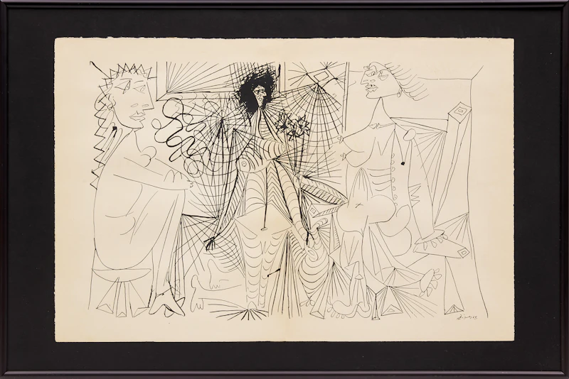 After Pablo Picasso, From Homage, lithograph - view 2