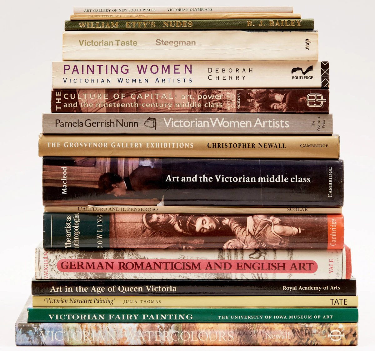 Books and Reference, A Selection of Seventeen Victorian Artist Reference Books, 17 books