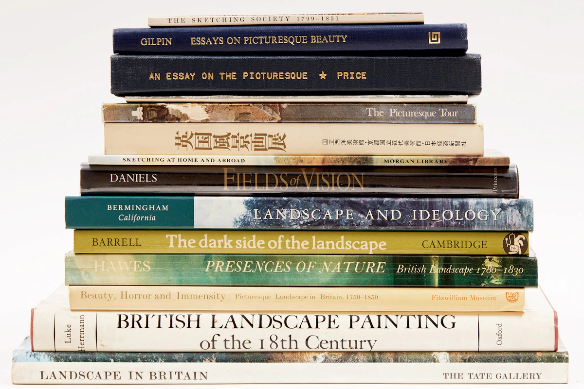 Books and Reference, A Selection of Fourteen British Landscape Art Reference Books, 14 books