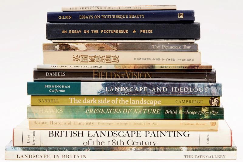 Books and Reference, A Selection of Fourteen British Landscape Art Reference Books, 14 books