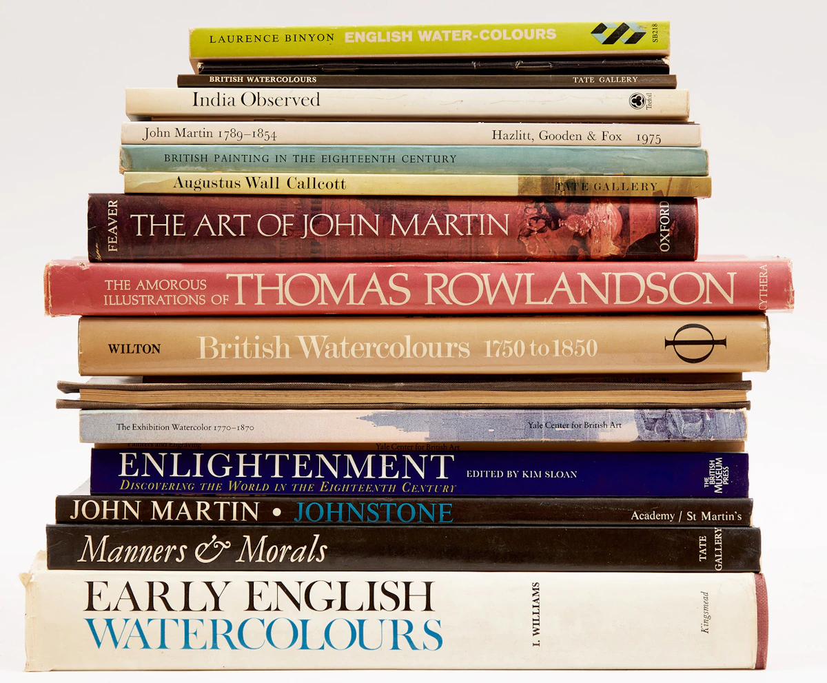 Books and Reference, A Selection of Nineteen British Art Reference Books, 19 books